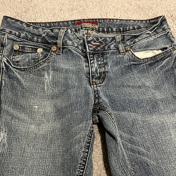 Bongo Fabulous Blue Flared Jeans - Picture 2 of 8